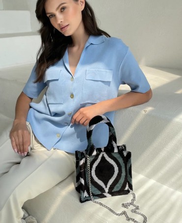 Шелковый тоут Petit (S) FATUM PORTALUS! (Врата судьбы) FATUM.PORTALUS/S